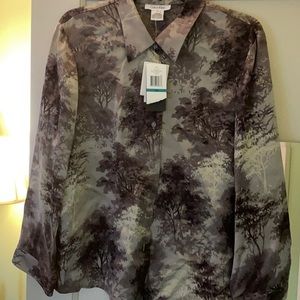 Silk, never worn Calvin Klein blouse